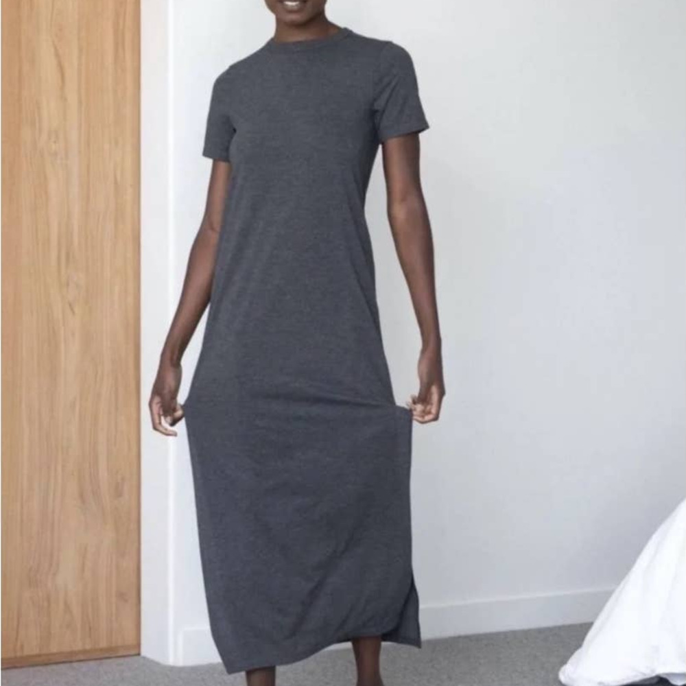 Lunya Gray Maxi Dress